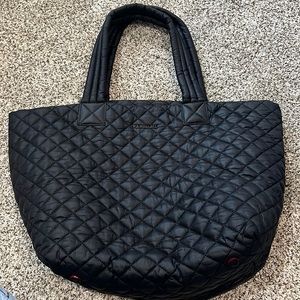 Black mzwallace medium tote bag